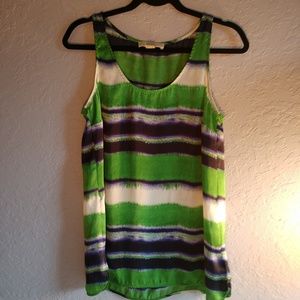 Michael Kors Striped Tank Top